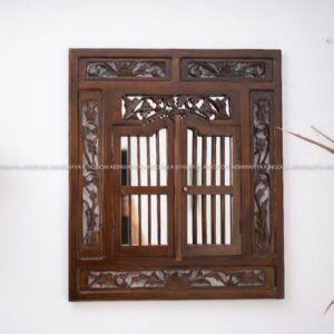 BALINESE WINDOW MIRROR