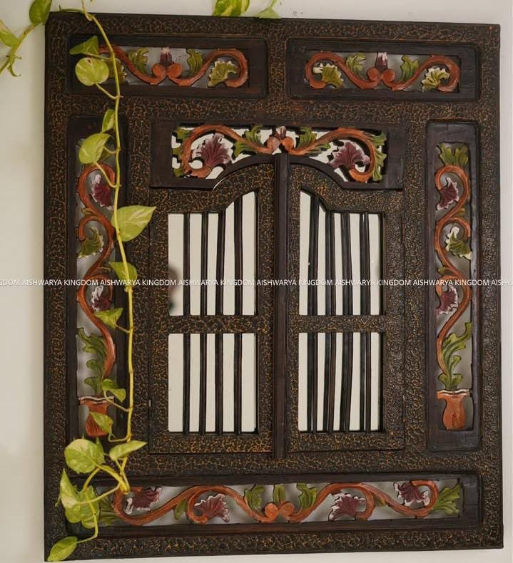 BALINESE WINDOW MIRROR - Image 3