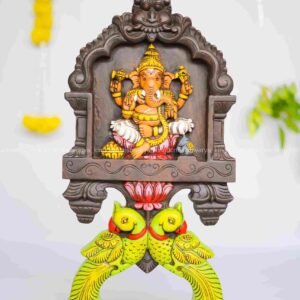 KAVADI PANEL WITH DOUBLE PARROT