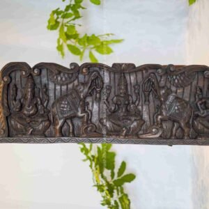 GAJA LAKSHMI GANESHA SARASWATHI WALL PANEL