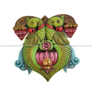 DOUBLE PARROT WITH SLAB